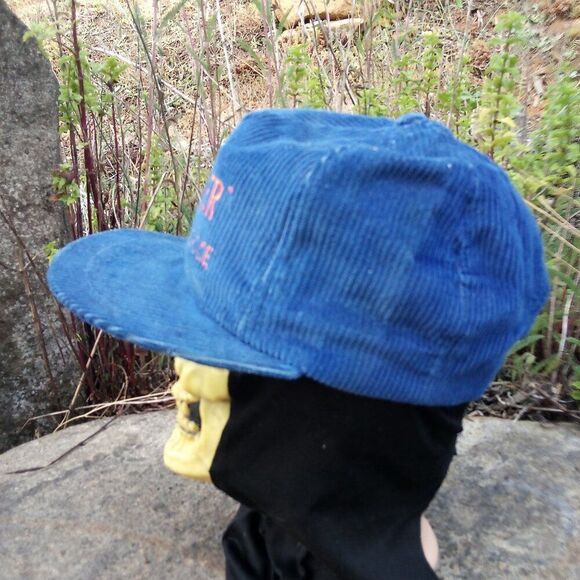 Vintage Counter America's First Choice Corduroy Snap Back Hat Cap - Picture 2 of 7